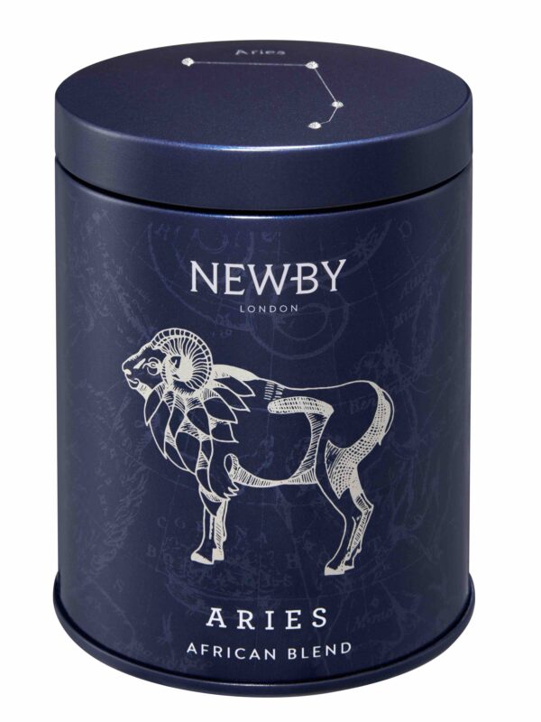 Aries Zodiac Tea Caddy