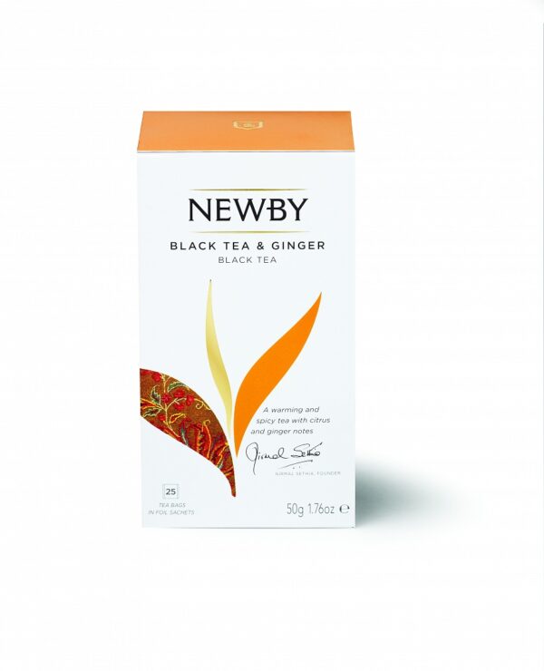 Black Tea & Ginger - 25 Tea Bags