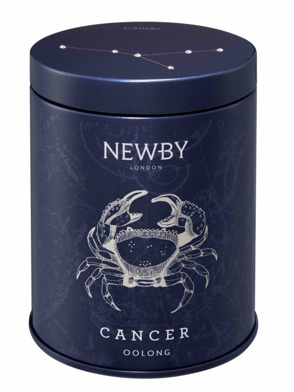 Cancer Zodiac Tea Caddy