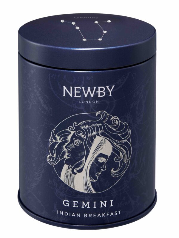 Gemini Zodiac Tea Caddy