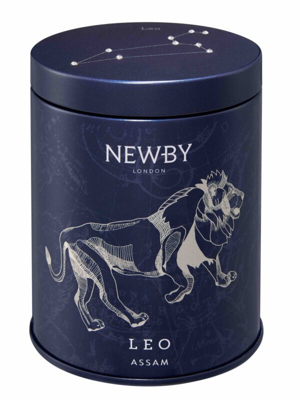 Leo Zodiac Tea Caddy