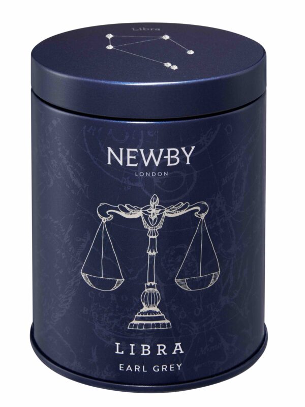 Libra Zodiac Tea Caddy