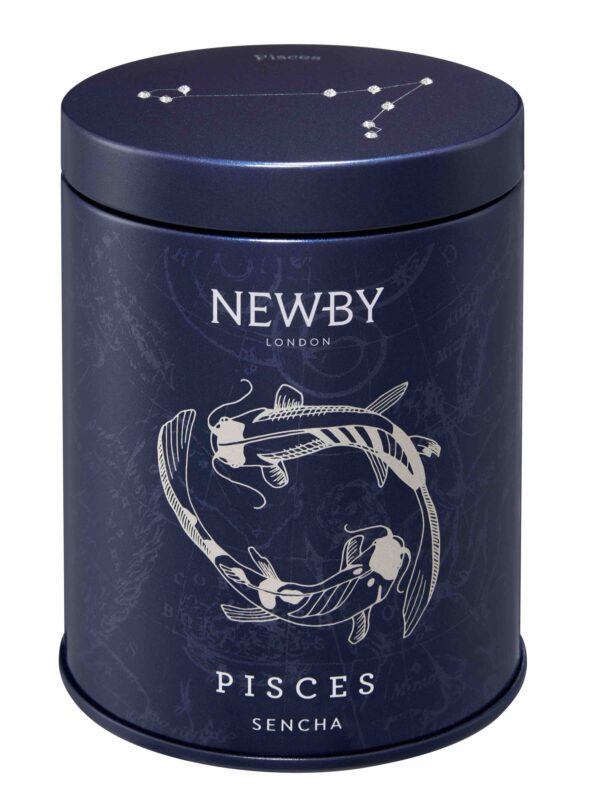 Pisces Zodiac Tea Caddy