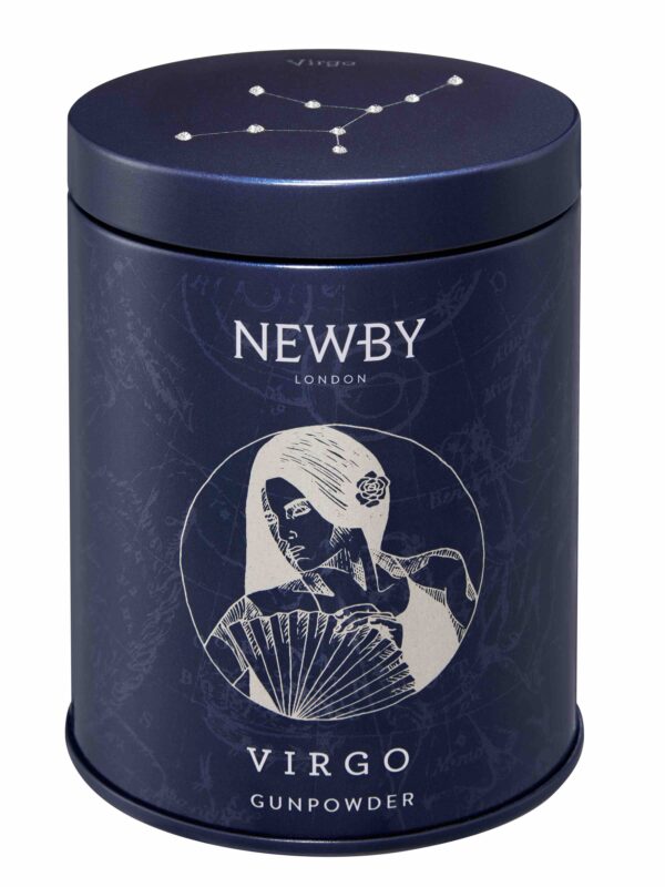 Virgo Zodiac Tea Caddy