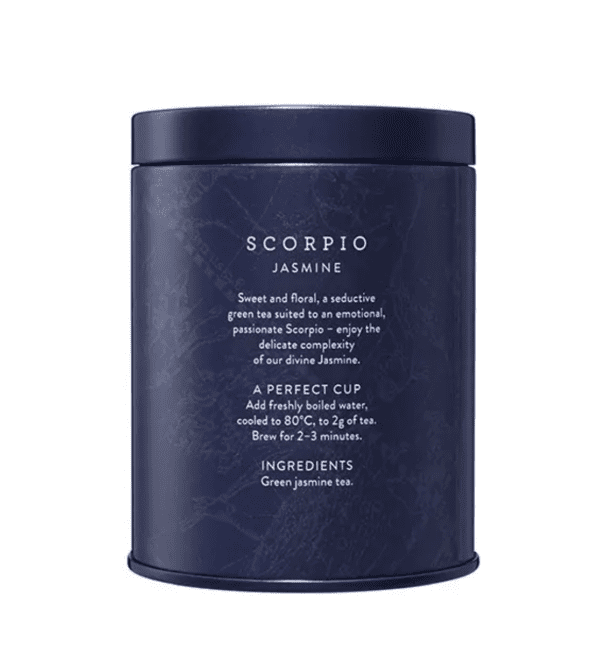 Scorpio Zodiac Tea Caddy - Image 3