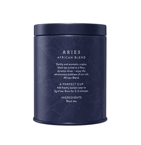 Aries Zodiac Tea Caddy - Image 3